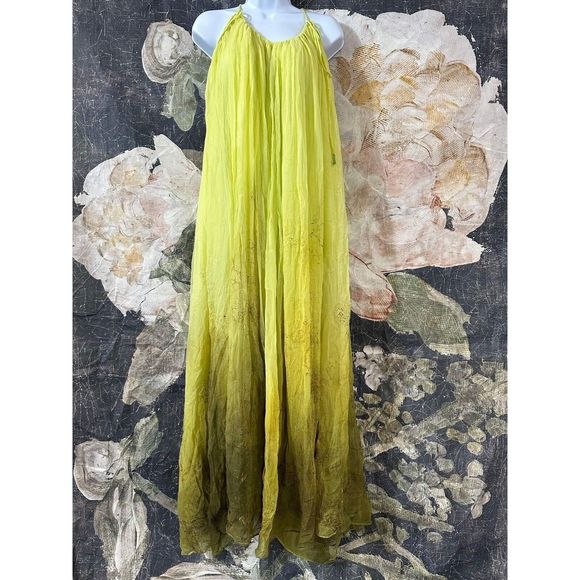 NWT Free People Robe longue Sunrise Size Medium - Picture 5 of 10